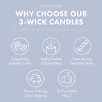 Summer Moon 3-Wick Candle