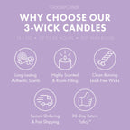 Vanilla Cloud Large 3-Wick Candle