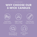 Lavender de France 3-Wick Candle