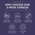 Lavender Twilight 3-Wick Candle