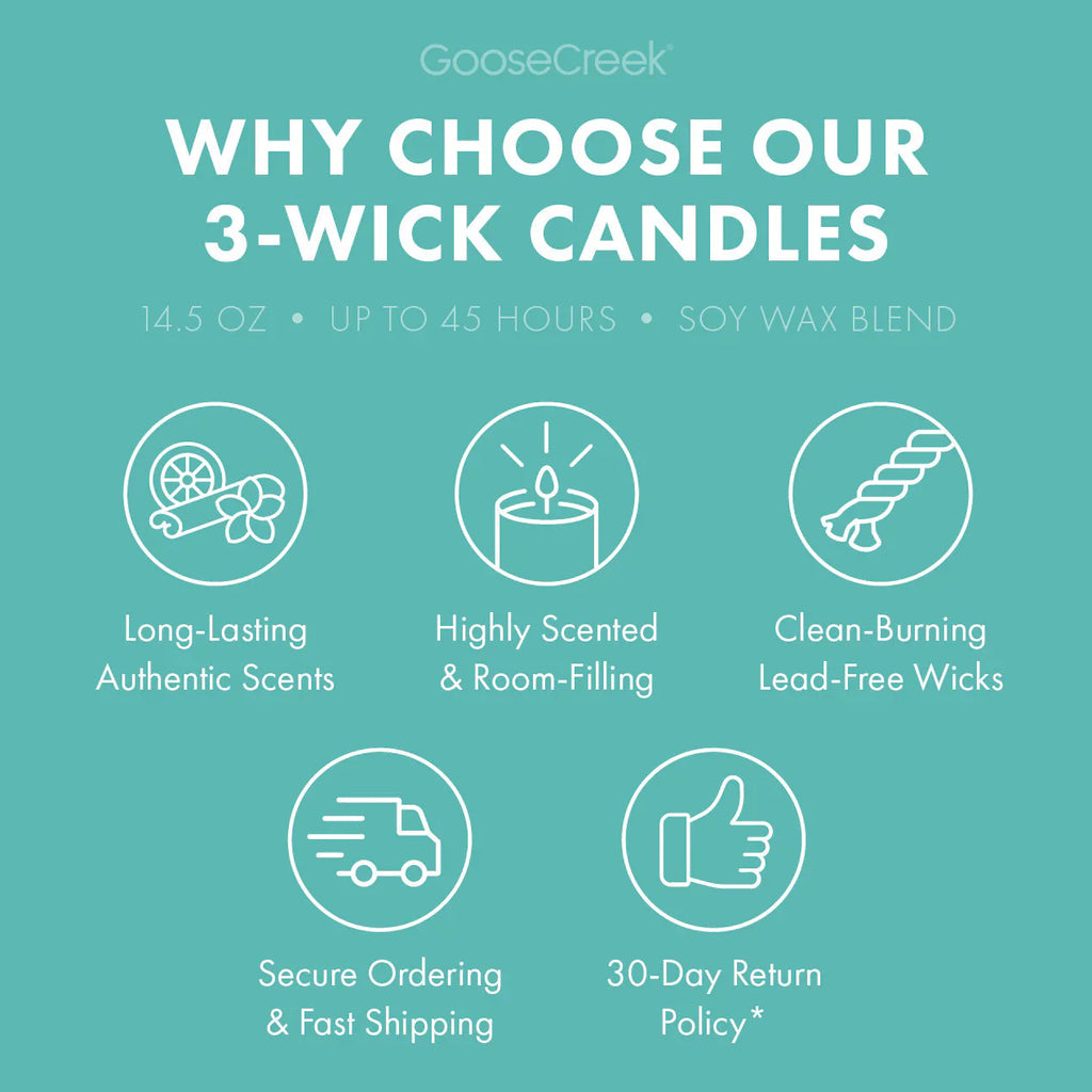 Odor Eliminating Island Bliss 3-Wick Candle