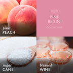 Pink Bellini Large 3-Wick Candle