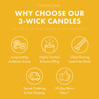 Lemon Butter Cake 3-Wick Candle