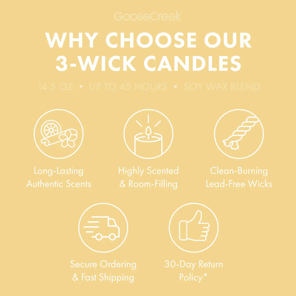 Buttercream Sprinkles 3-Wick Candle