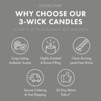 Stormy Day Snuggle 3-Wick Candle
