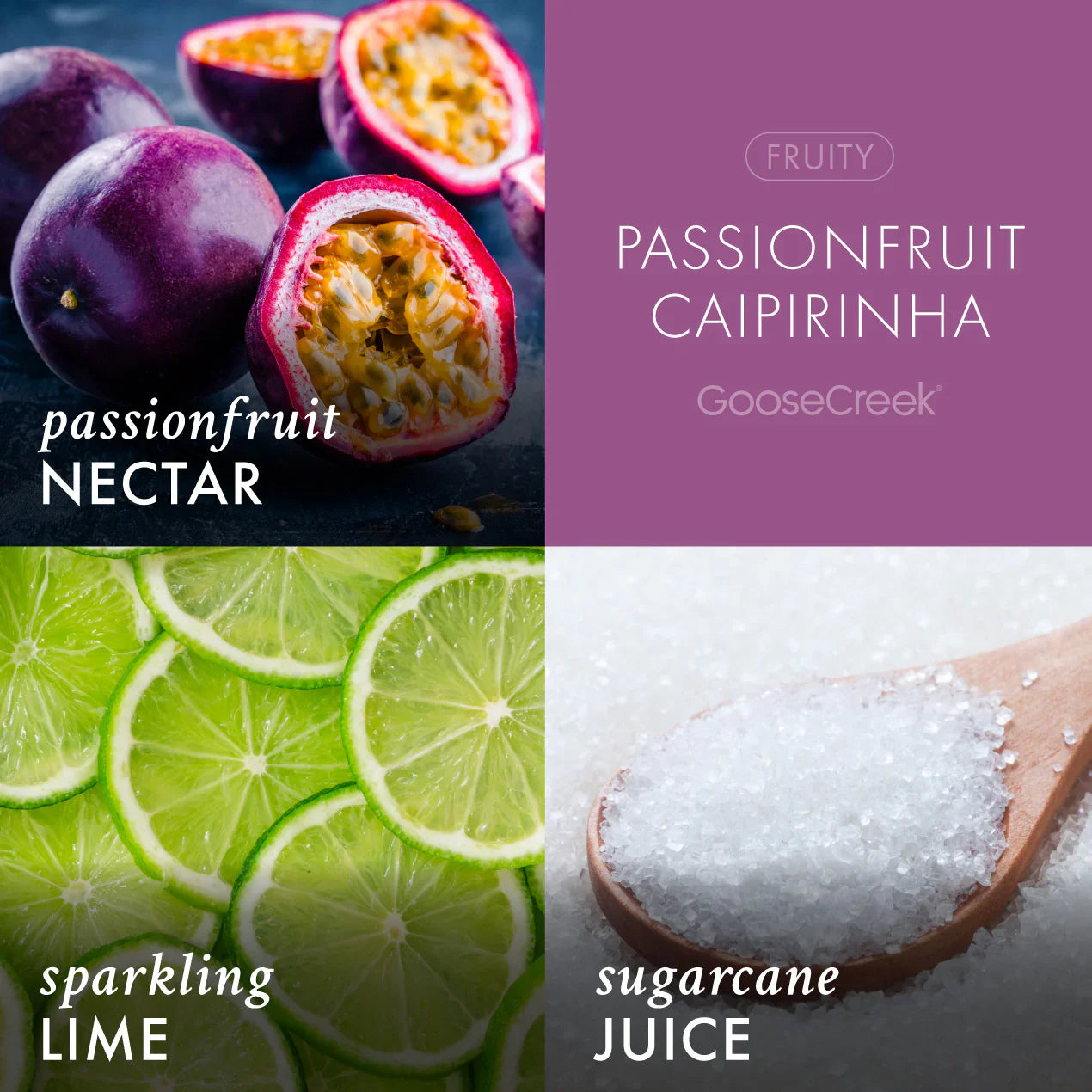 Passionfruit Caipirinha Brazil 3-Wick Candle