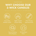 Exhilarating Pineapple 3-Wick Candle