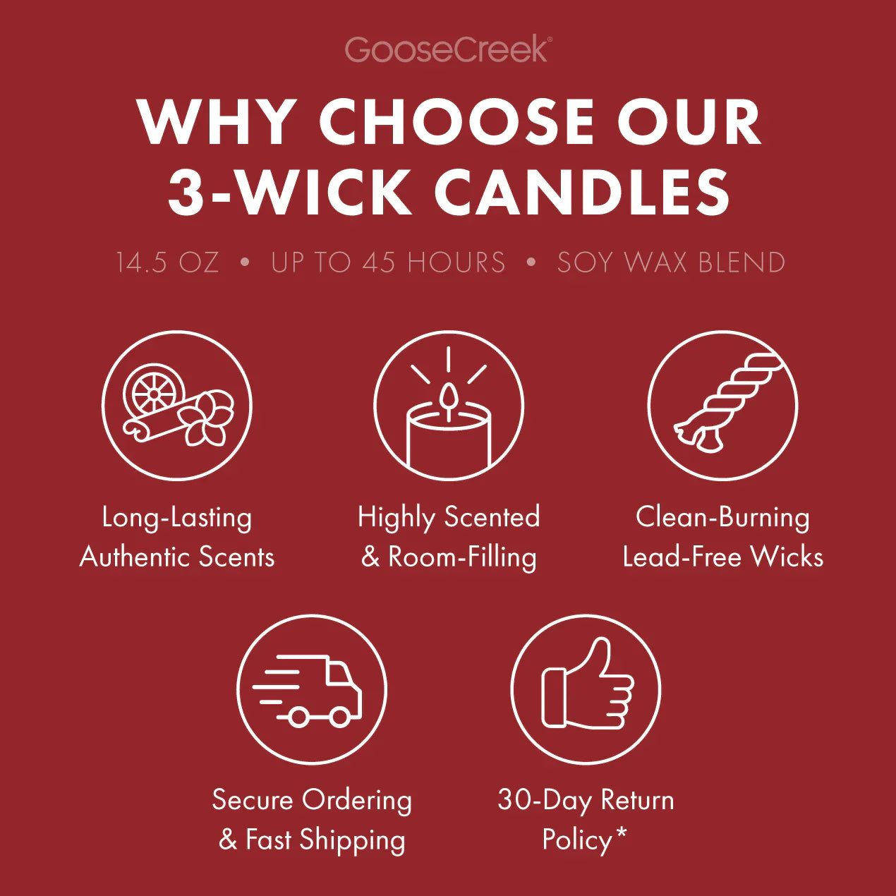Apple Bourbon 3-Wick Candle