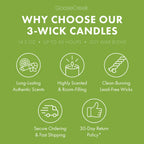 Watermelon Bubble Gum 3-Wick Candle
