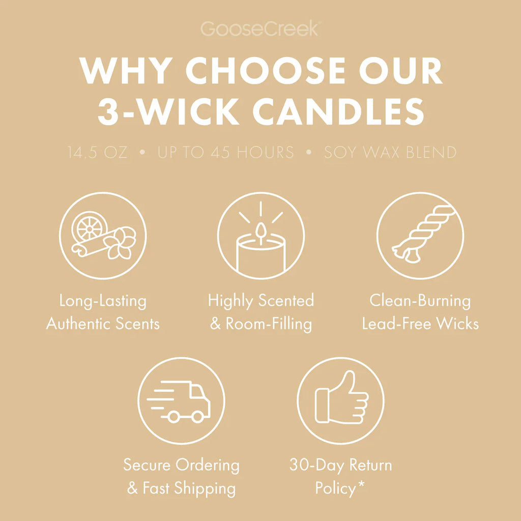 Vacation Vanilla 3-Wick Candle