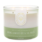 Bergamot & Tea Leaves Aromatherapy 3-Wick Candle