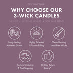 Black Cherry 3-Wick Candle