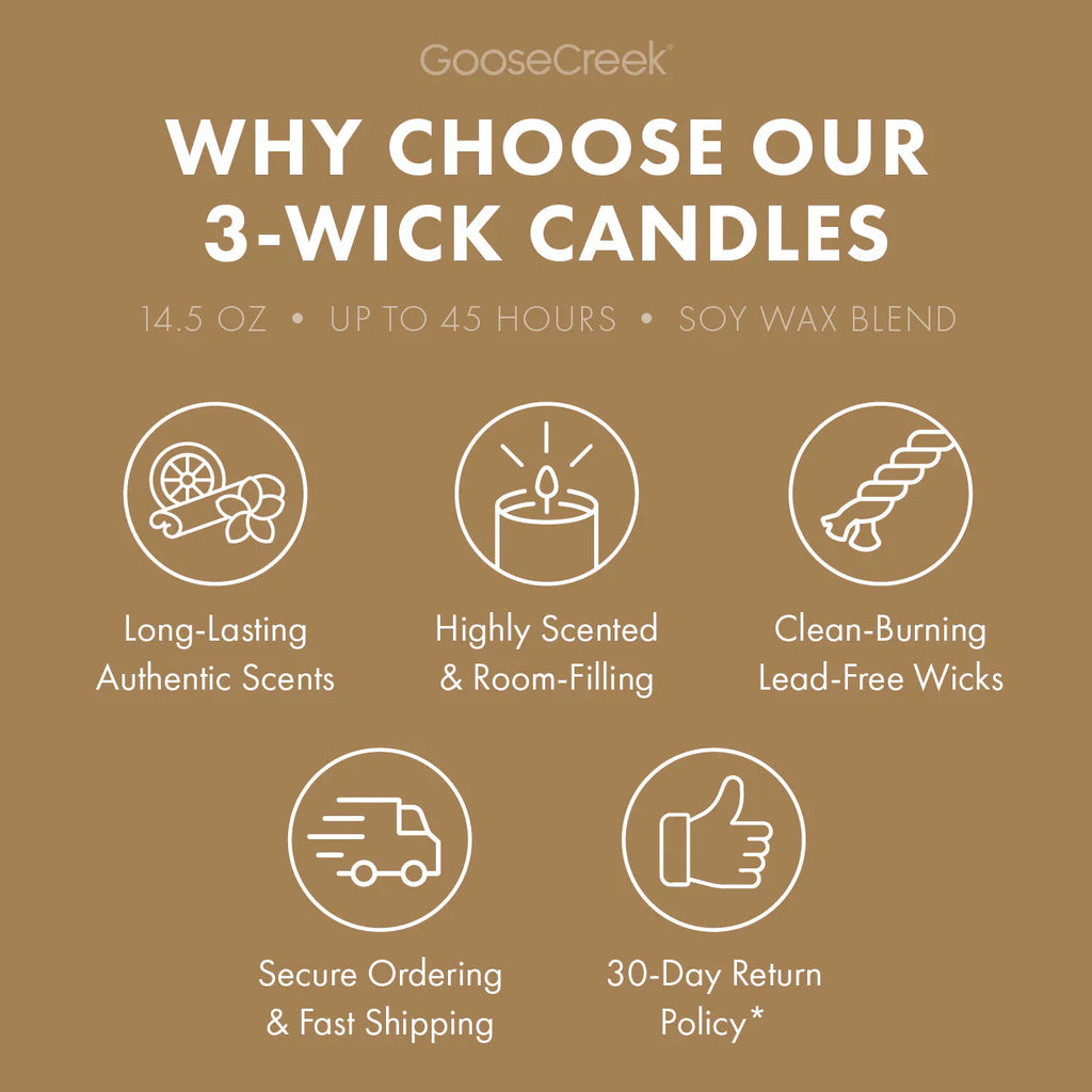 Coffee & Cacao Aromatherapy 3-Wick Candle